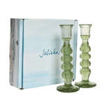 Provence 7" Candlestick Set of 2 - Basil - Juliska - Gaines Jewelers