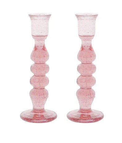 Provence 7" Candlestick Set of 2 - Blush - Juliska - Gaines Jewelers