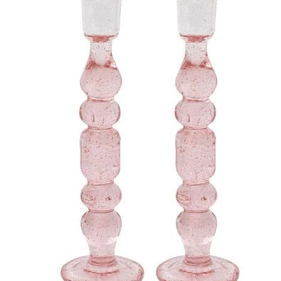 Provence 9" Candlestick Set of 2 - Blush - Juliska - Gaines Jewelers