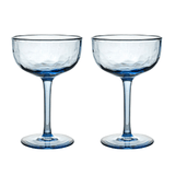 Puro Cocktail Coupe Set/ 2 - Chambray - Juliska - Gaines Jewelers