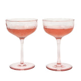 Puro Cocktail Coupe Set of 2 - Blush - Juliska - Gaines Jewelers