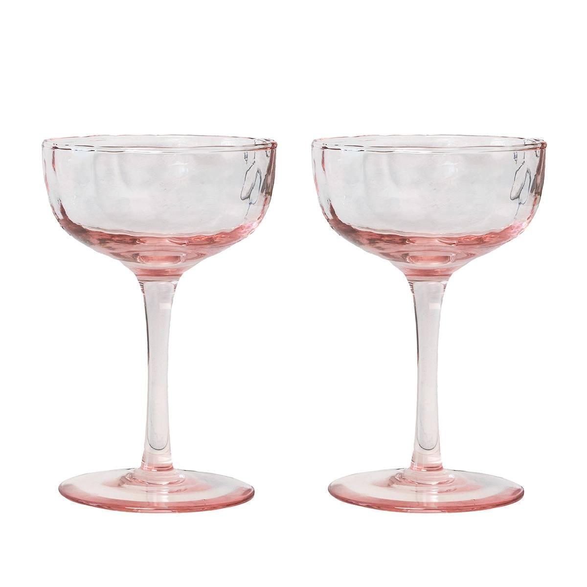 Puro Cocktail Coupe Set of 2 - Blush - Juliska - Gaines Jewelers