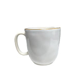 * Puro Coffee Cup White with Gold - Juliska - Gaines Jewelers
