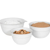 Puro Nesting Serving Bowl Set/3pc - Whitewash - Juliska - Gaines Jewelers