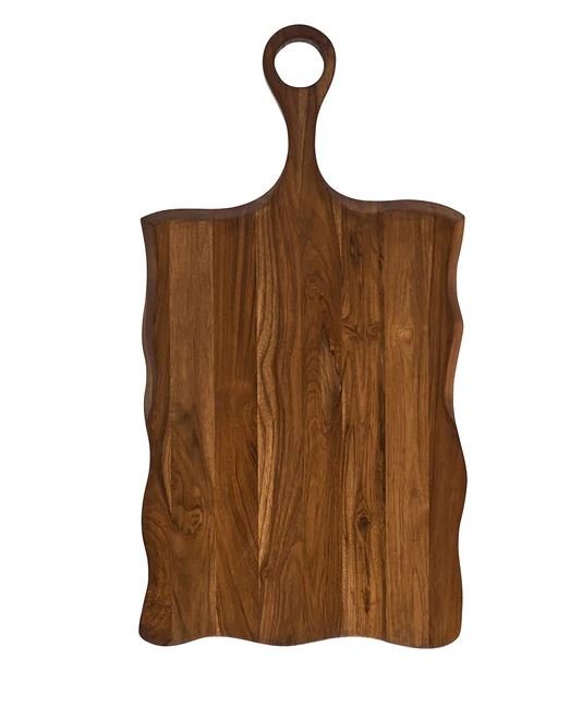 Puro Rectangle Serving Board - Teak - Juliska - Gaines Jewelers