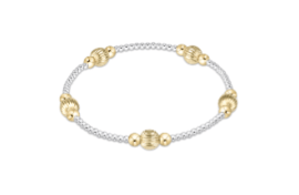 Purpose Dignity 6mm Bead Bracelet - Mixed Metal - enewton - Gaines Jewelers
