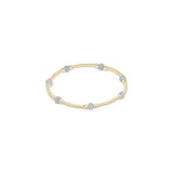 Purpose Gemstone 4mm Bracelet - Aquamarine - Enewton - Gaines Jewelers
