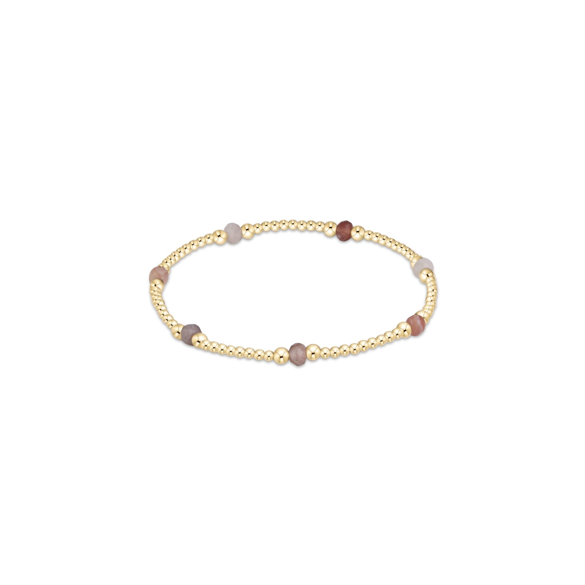 Purpose Gemstone 4mm Bracelet - Botswana Agate - Enewton - Gaines Jewelers