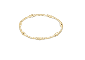 Purpose Gold 4mm Bead Bracelet - enewton - Gaines Jewelers