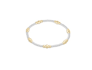Purpose Gold 4mm Bead Bracelet - Mixed Metal - enewton - Gaines Jewelers