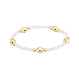 Purpose Gold 6mm Pearl Bracelet - enewton - Gaines Jewelers