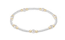 Purpose Pearl 4mm Bead Bracelet - Mixed Metal - enewton - Gaines Jewelers