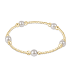 Purpose Pearl 6mm Bead Bracelet - Gold - enewton - Gaines Jewelers
