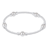 Purpose Pearl 6mm Bead Bracelet - Sterling - enewton - Gaines Jewelers