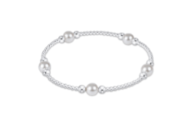 Purpose Pearl 6mm Bead Bracelet - Sterling - enewton - Gaines Jewelers