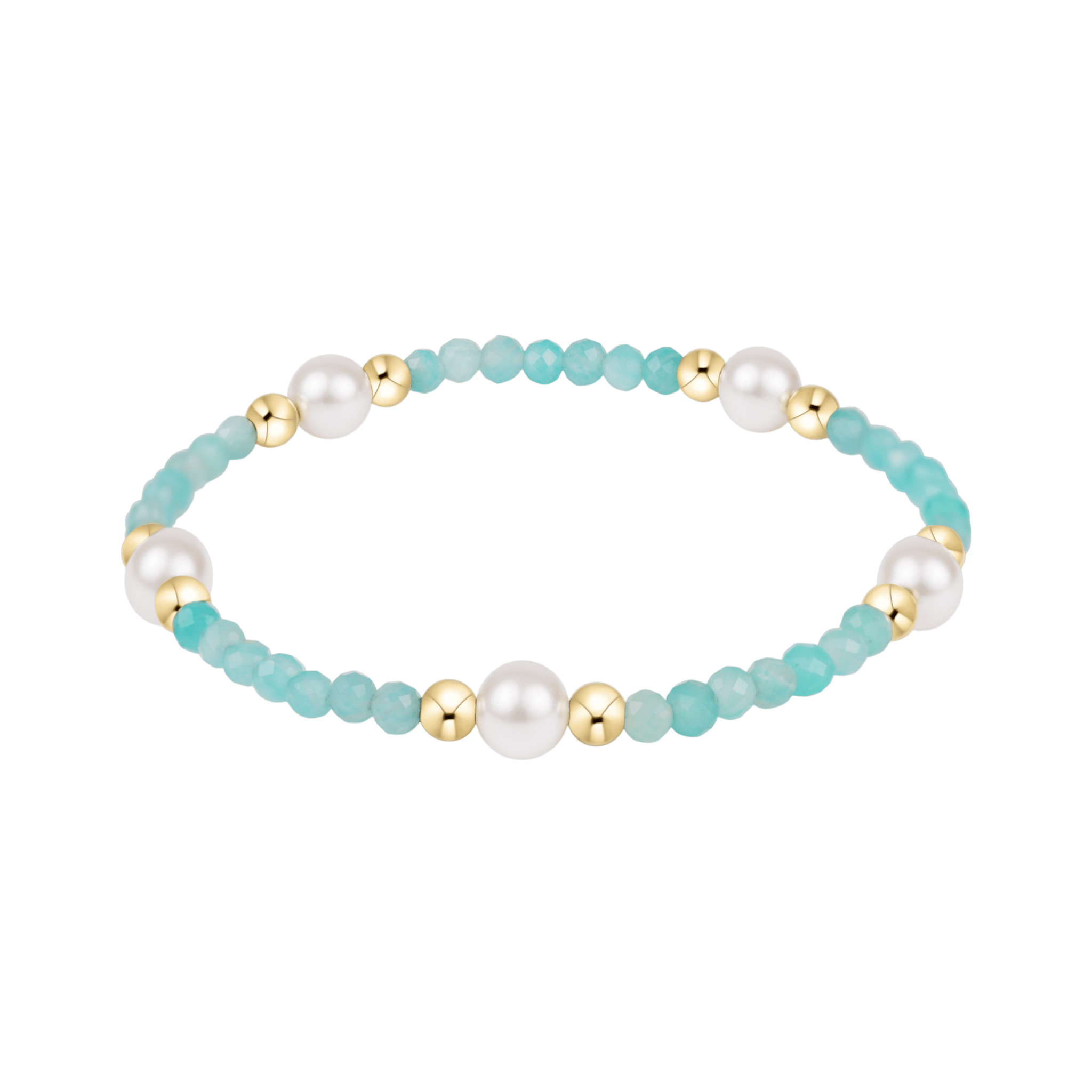 Purpose Pearl 6mm Gem Bracelet - Amazonite - enewton - Gaines Jewelers