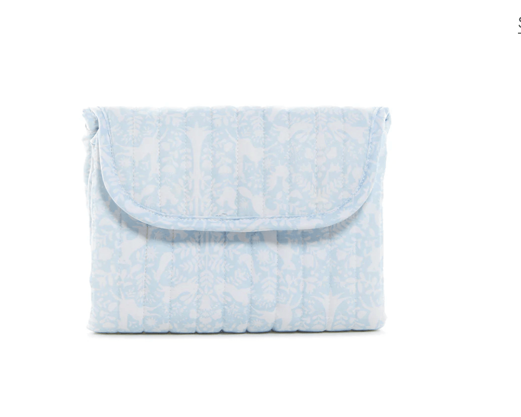 Quilted Changing Mat - Woodland Blue - TRVL Design - Gaines Jewelers