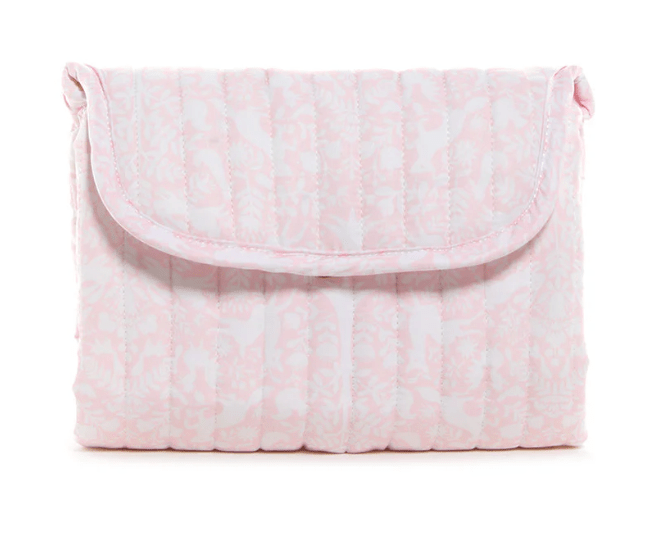 Quilted Changing Mat - Woodland Pink - TRVL Design - Gaines Jewelers