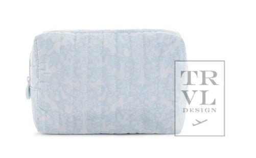 QUILTED EVERYDAY BAG - WOODLAND BLUE - Gaines Jewelers