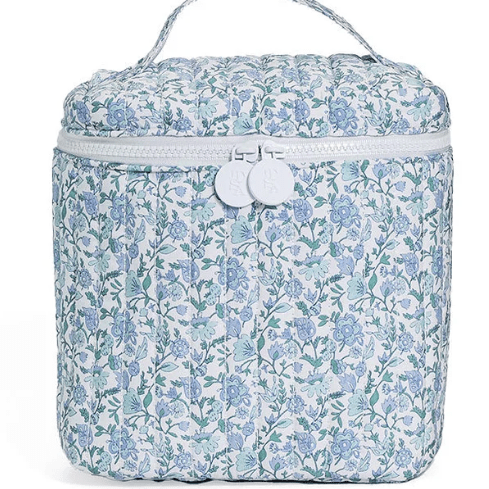 Quilted Go Go Lunch Insulated Bag - Hamptons Floral - Trvl Design - Gaines Jewelers