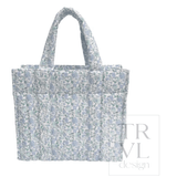 Quilted Mini Go Go Tote - Hamptons Floral - TRVL design - Gaines Jewelers