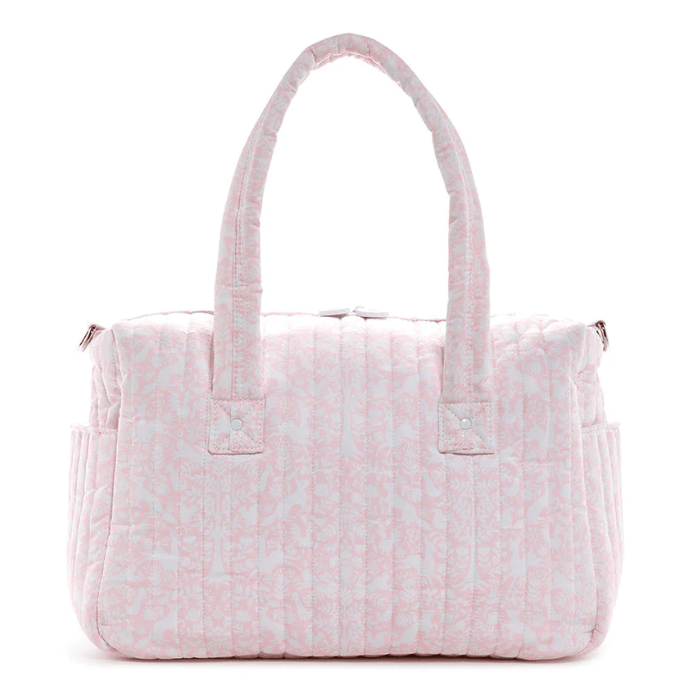 Quilted Stroller Bag - Woodland Pink - TRVL Design - Gaines Jewelers