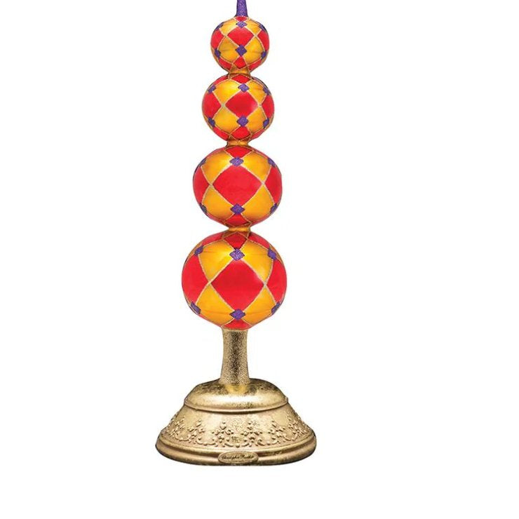 Radko Luxe Finial Stand - Gold - Christopher Radko - Gaines Jewelers