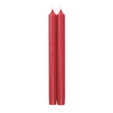 Red 10" Crown Candles Set of 2 - Caspari - Gaines Jewelers