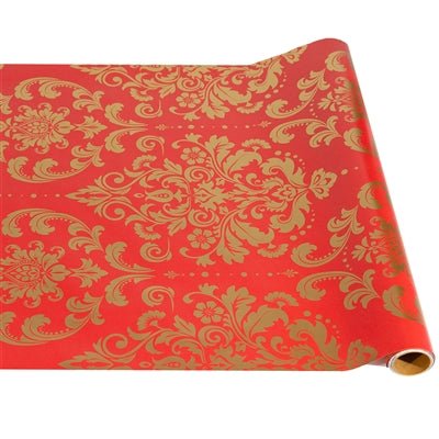 Red Damask Runner - Hester & Cook - Gaines Jewelers