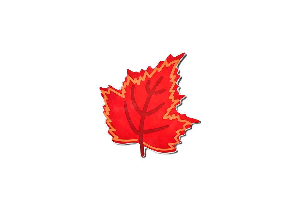 Red Fall Leaf Mini Attachment - Gaines Jewelers