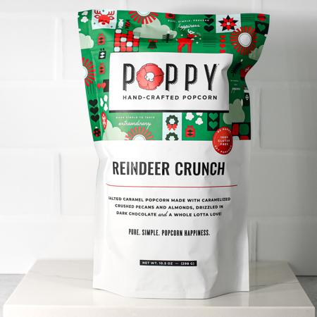 Reindeer Crunch Popcorn - Poppy Hand Crafted Popcorn - Gaines Jewelers