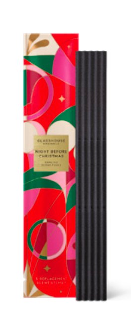 Replacement Scent Stems - Night Before Christmas - Glasshouse Fragrances - Gaines Jewelers