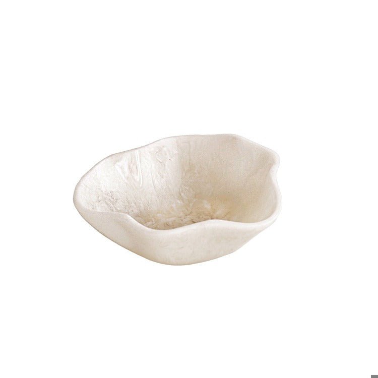 Resin Alabaster Mini Bowl - White Swirl - Beatriz Ball - Gaines Jewelers