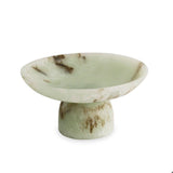 Resin Giada Medium Pedestal - Jade Swirl - Beatriz Ball - Gaines Jewelers