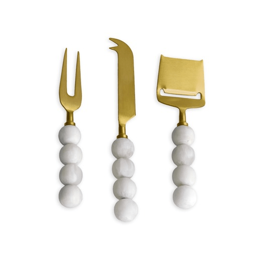 Resin Sorbet Cheese Set of 3 - Coconut - Beatriz Ball - Gaines Jewelers