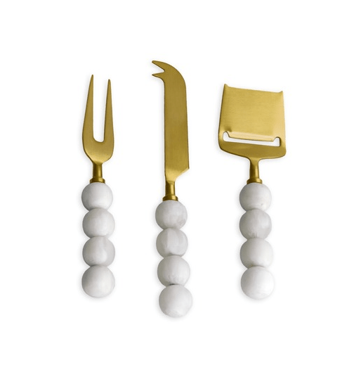 Resin Sorbet Cheese Set of 3 - Coconut - Beatriz Ball - Gaines Jewelers