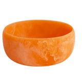 Resin Sorbet Large Round Bowl - Tangerine - Beatriz Ball - Gaines Jewelers