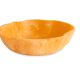 Resin Sorbet Large Wavy Round Bowl - Tangerine - Beatriz Ball - Gaines Jewelers