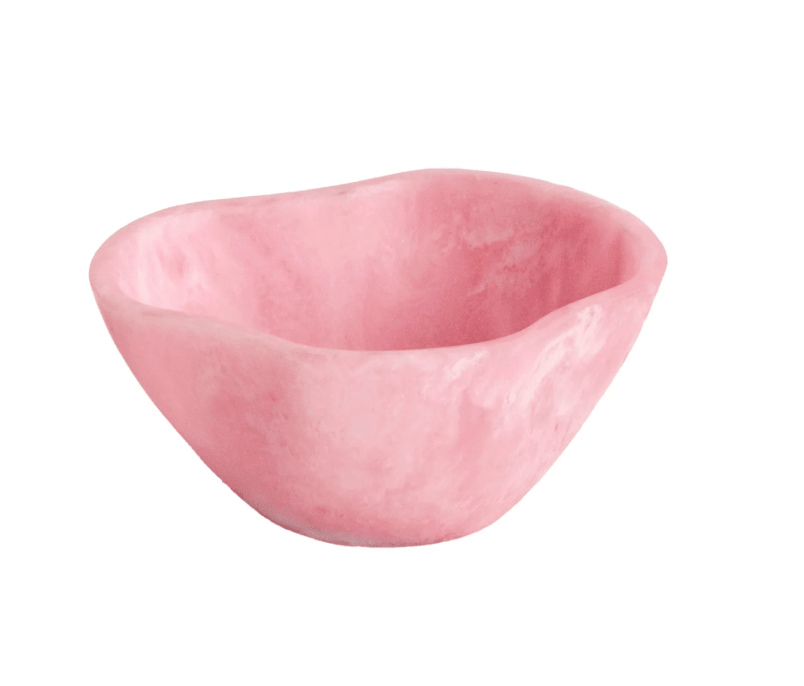 Resin Sorbet Mini Wavy Round Bowl - Raspberry - Beatriz Ball - Gaines Jewelers