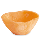 Resin Sorbet Mini Wavy Round Bowl - Tangerine - Beatriz Ball - Gaines Jewelers
