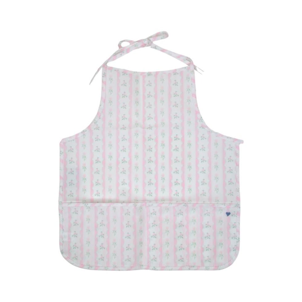 Ribbon Floral Pink Apron - TRVL Design - Gaines Jewelers