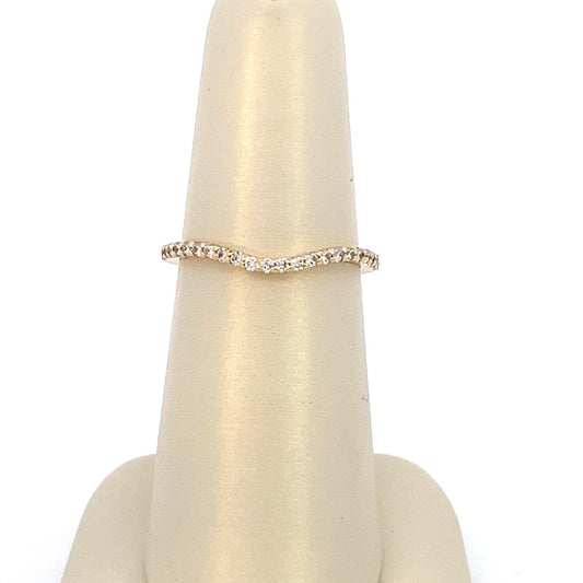 Ring - 14k yellow gold Ladies Diamond Anniversary ring - Gaines Jewelers