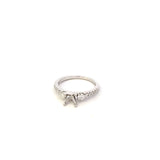 Ring - 14kt wg Mounting diamond - Gaines Jewelers