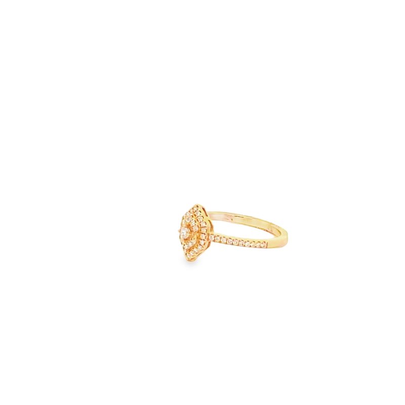 Ring - 18k yg diamond marquis shape - Gaines Jewelers