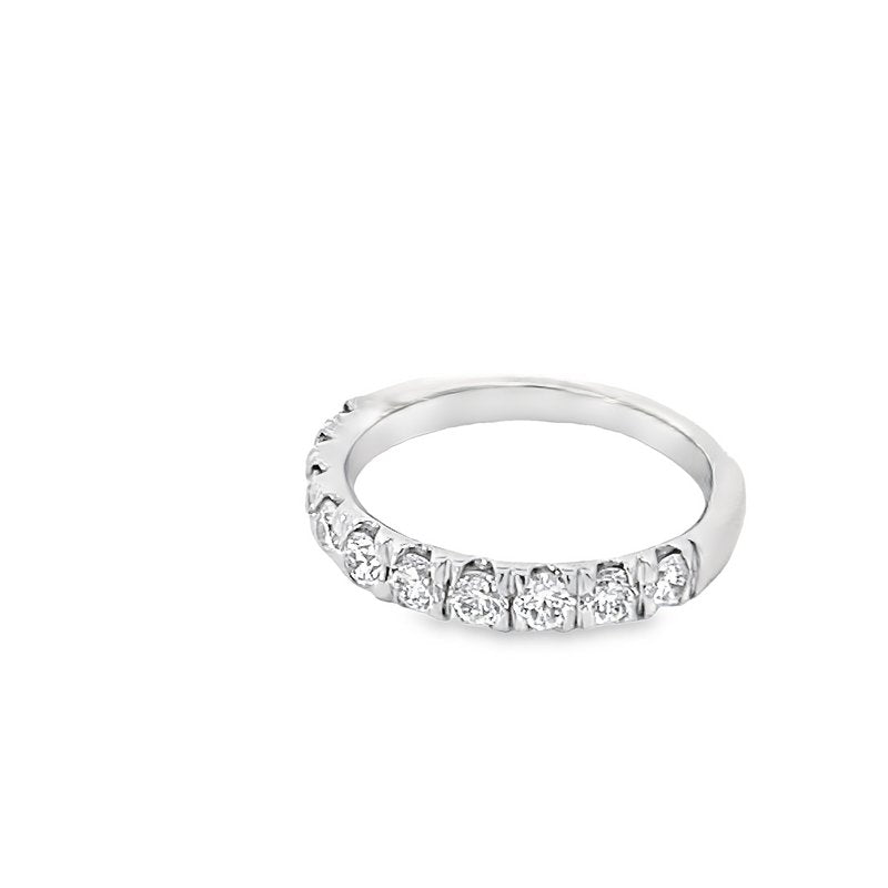 Ring- diamond band 1.00ct 14kt white gold - Gaines Jewelers