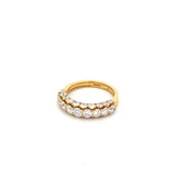 Ring diamond top crowns and under - Gaines Jewelers