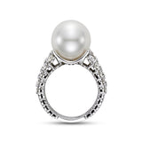 Ring - South Sea Diamond Ring 18K White Gold Mastoloni - Gaines Jewelers