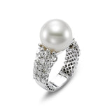 Ring - South Sea Diamond Ring 18K White Gold Mastoloni - Gaines Jewelers