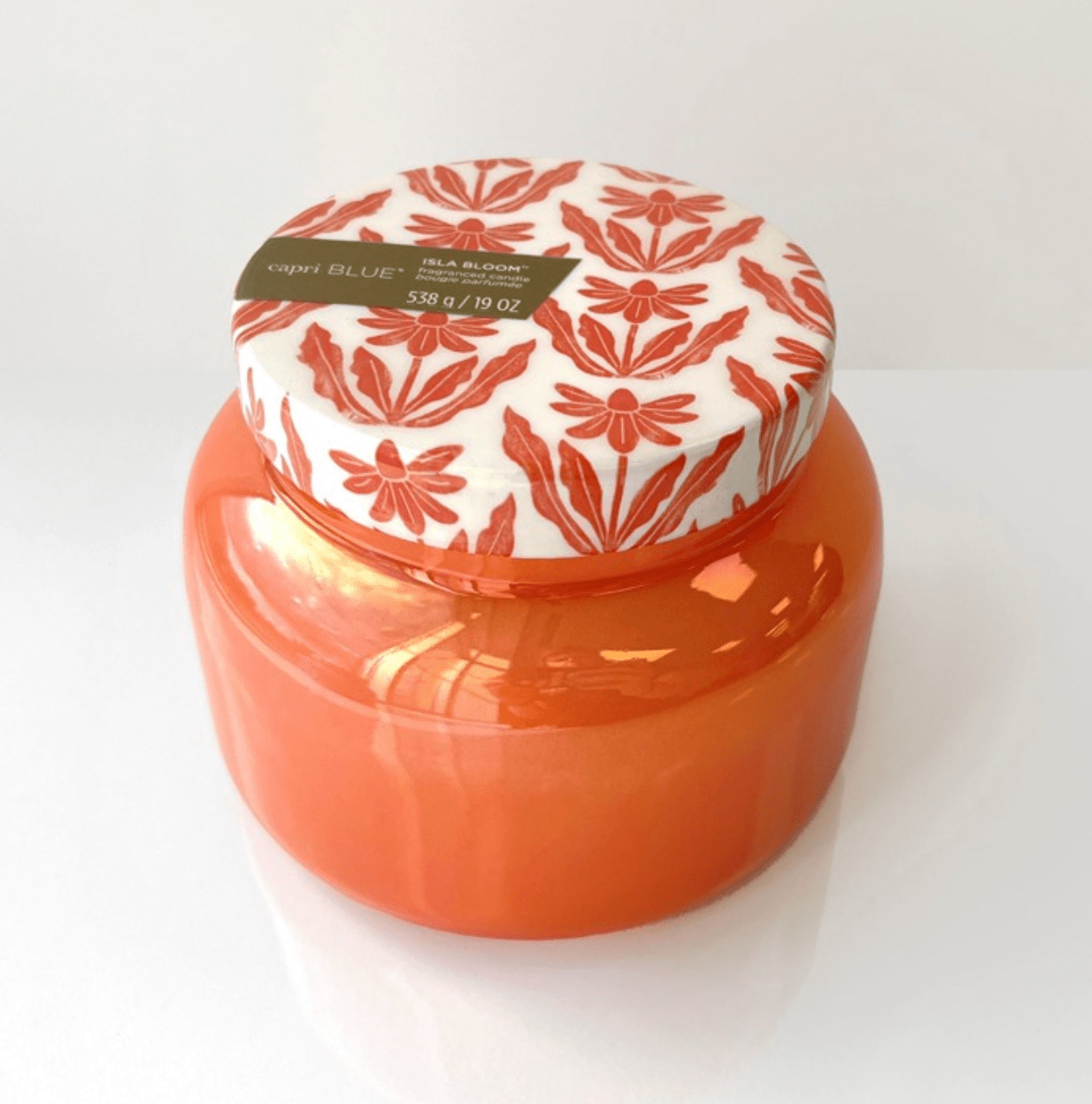 Riviera Sunset Sig Candle 19oz, Isla Bloom - Capri Blue - Gaines Jewelers