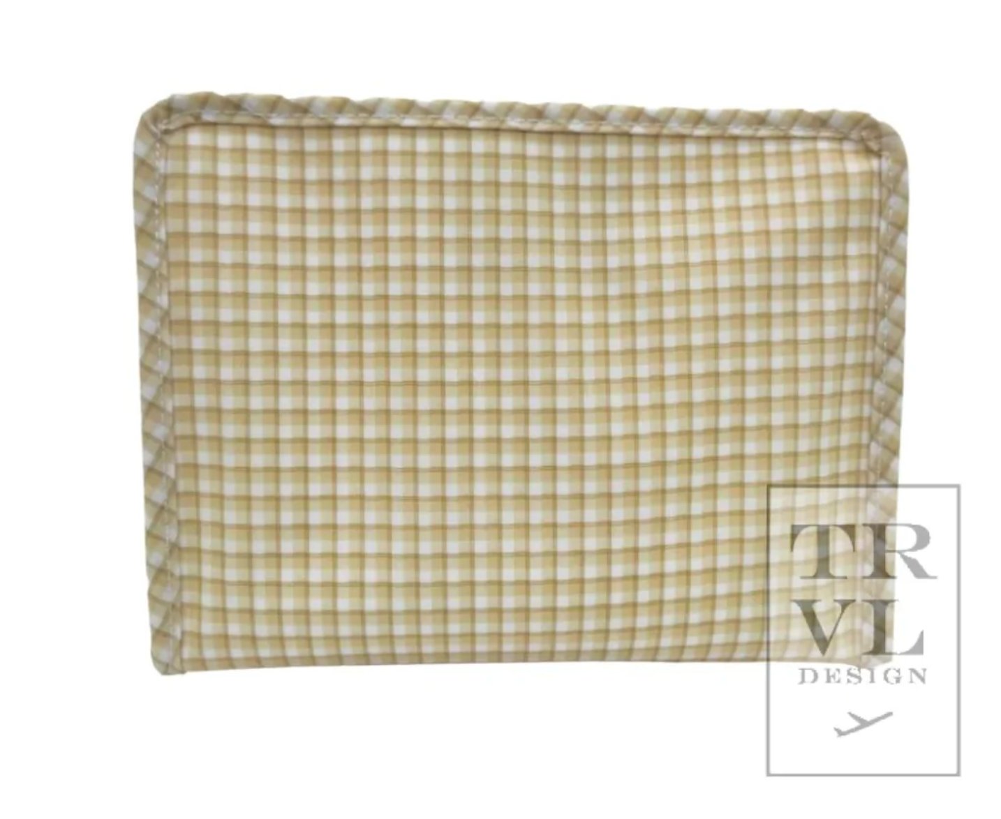 Roadie Check Hay Zip Pouch - Gaines Jewelers